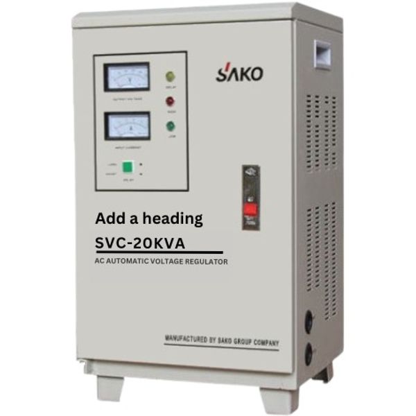 Sako TNS-20KVA 3-Phase Automatic Voltage Regulator