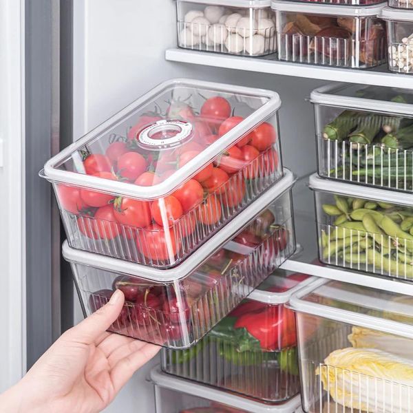 Premium Fridge Organizer Box (4Pcs)