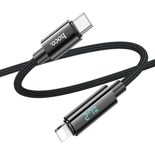 HOCO U125 Benefit PD Charging Data Cable With Display IP