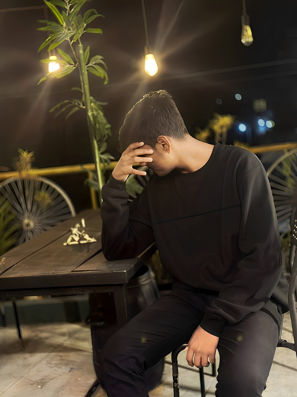 Black Oversized sweatshirt