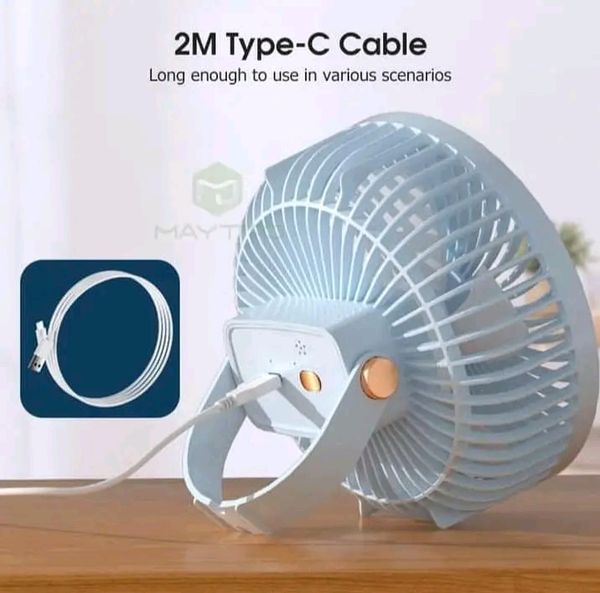 đĨđĨ MAYTTO USB rechargeable remote controlled Desktop Hanging Camping Fan...