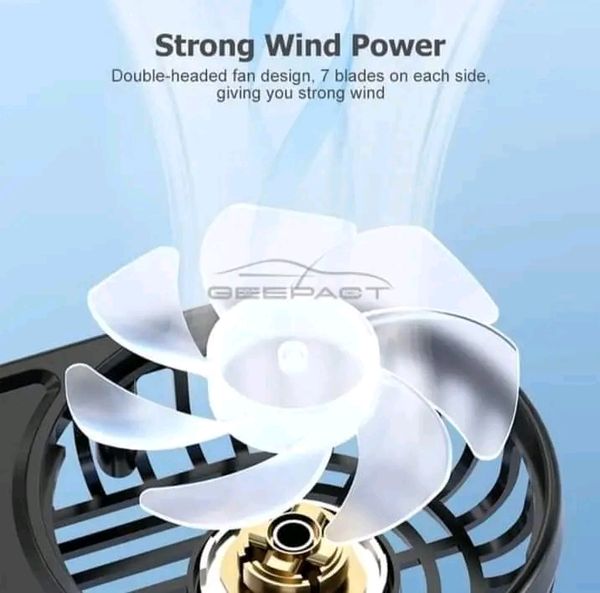 đĨ Geepact RGB Colorful USB Powered Double-Head Fan... - Image 4