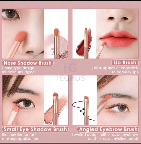 đĨHEGRUS Makeup Brush Set - Image 2
