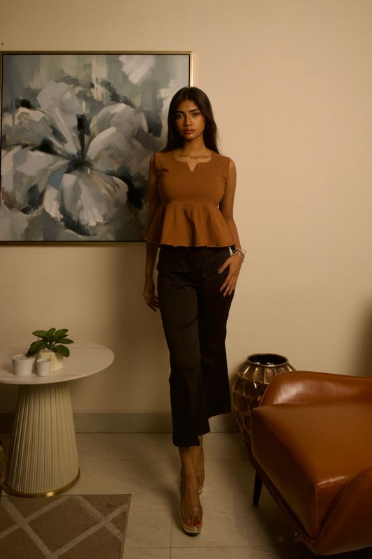 Proper Peplum Top - Image 3