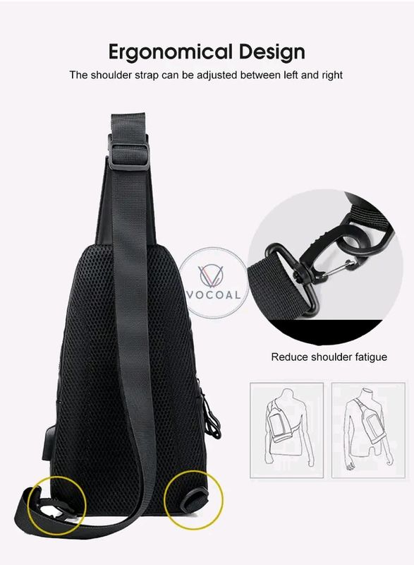 💥Men's Waterproof Cross Body Chest Bag - Image 11