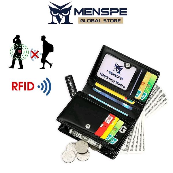 💥MENSPE PU Leather Wallet with Zipper - Image 2