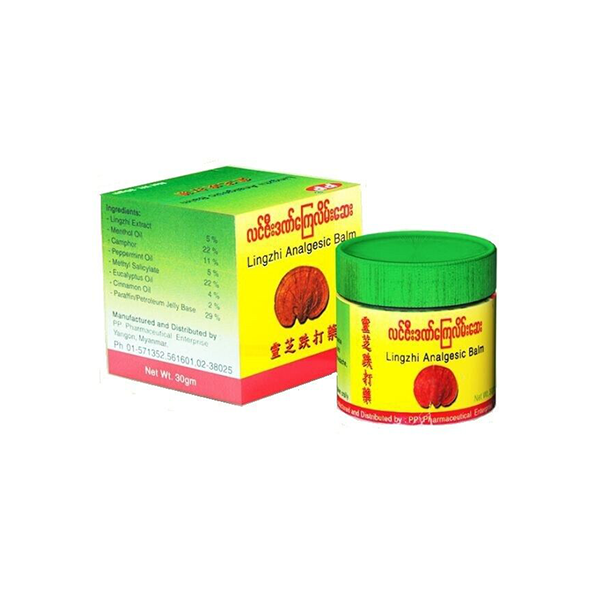Lingzhi Analgesic Burmese Healing Balm