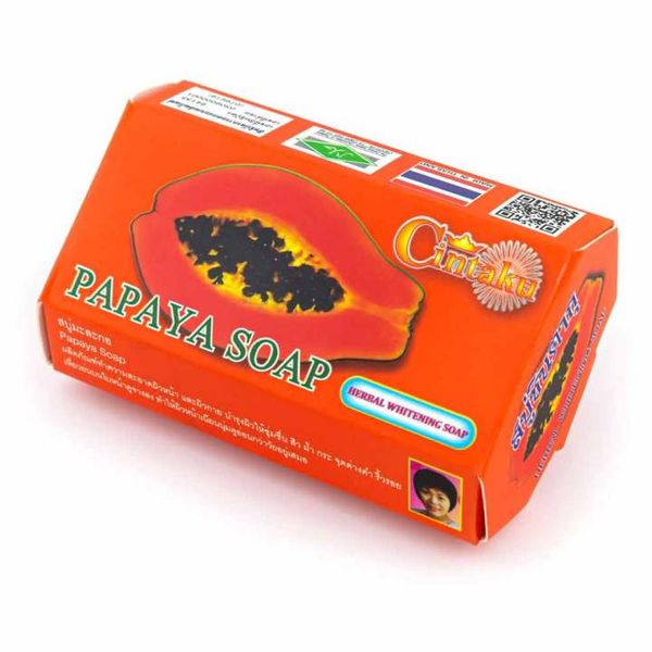 Thai Papaya Herbal Whitening Soap