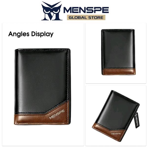 💥MENSPE PU Leather Wallet with Zipper - Image 9
