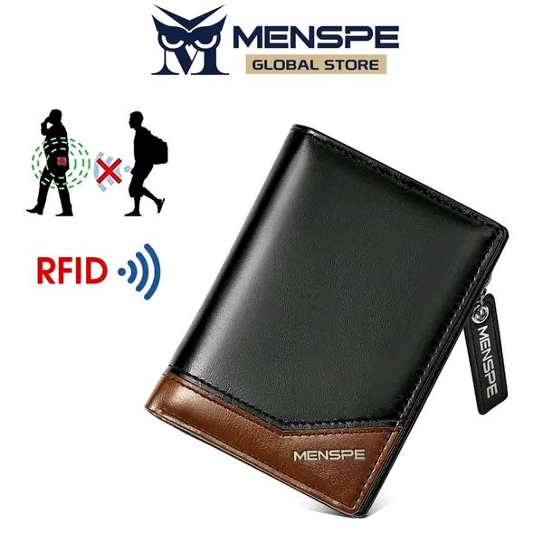 💥MENSPE PU Leather Wallet with Zipper - Image 11