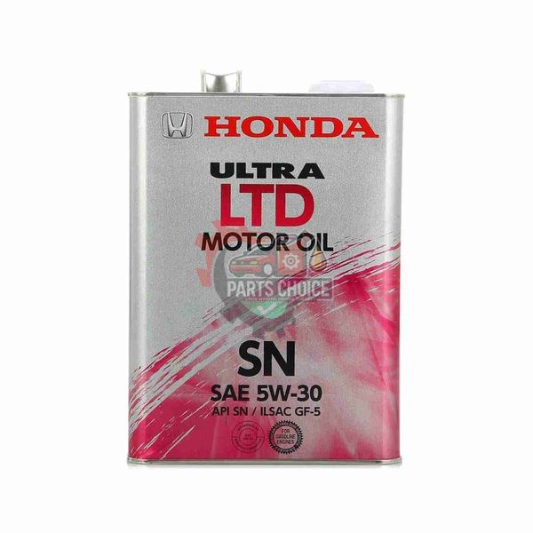 HONDA OEM ULTRA LTD 5W-30 FULL SYNTHETIC 4L