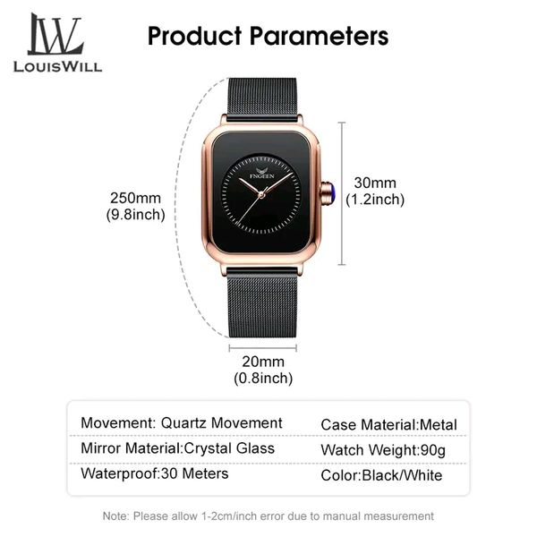 💥LouisWill Korean Style Waterproof Fashion Watch for Women - Image 2