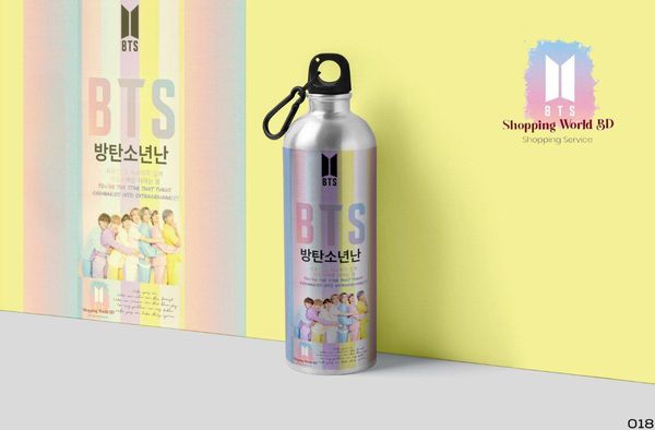 BTS Festa Rainbow Water Bottle