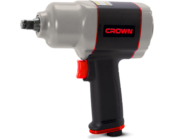CROWN Pneumatic Impact Wrench, 800N.m, 16mm, 1/2inch; CT38115