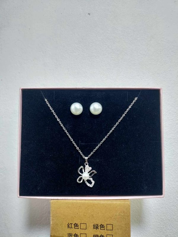 925 sliver trendy set