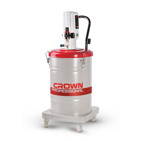 CROWN Professional Grease Injector, 30L, 0.6-0.8MPa, 0.85L/min, 50:1; CT38098