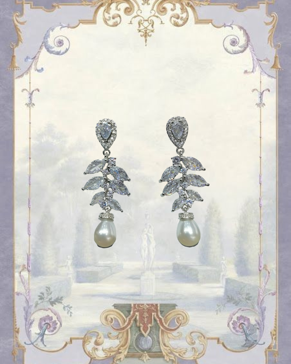 Francesca Earrings - Sterling silver post