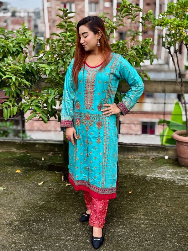 কামিজ টু পিস Code(Lk-15) - Image 2