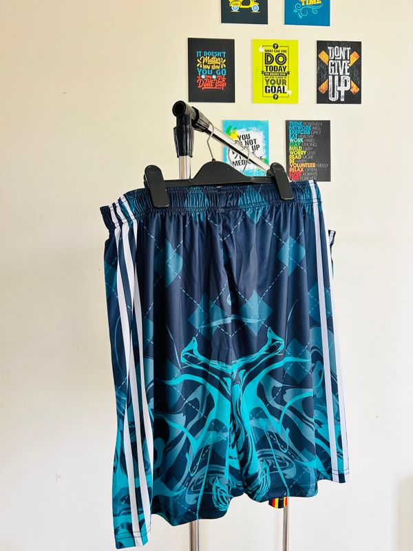 Customised game pants.