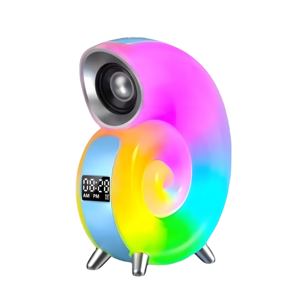 Conch RGB Wireless Bluetooth Speaker with Alarm Clock