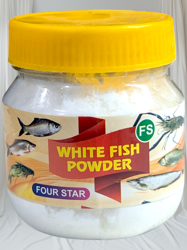 White Fish Powder 60gm (3 pis) - "সাদা কালার" মাছের গুঁড়া ৬০ গ্রাম (৩ টি)