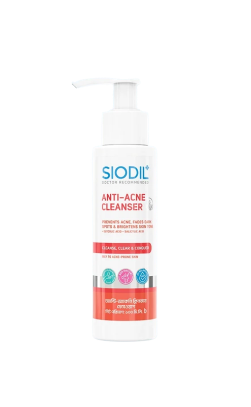 SIODIL ANTI-ACNE CLEANSER 100ml - Image 1