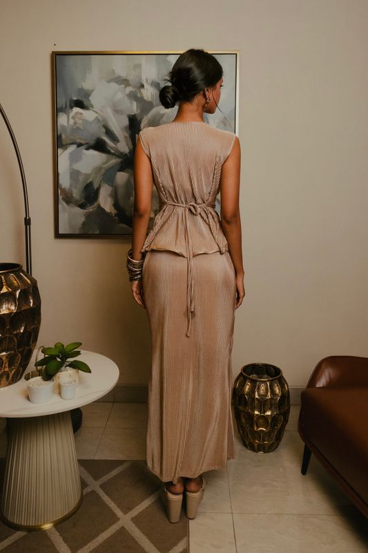 Irish Cream Ribbed Set - Image 2