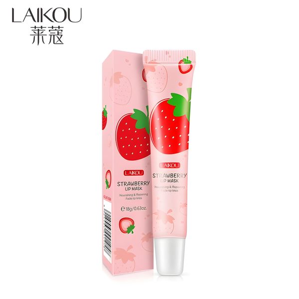 Laikou Strawberry Lip Mask โ 18gm