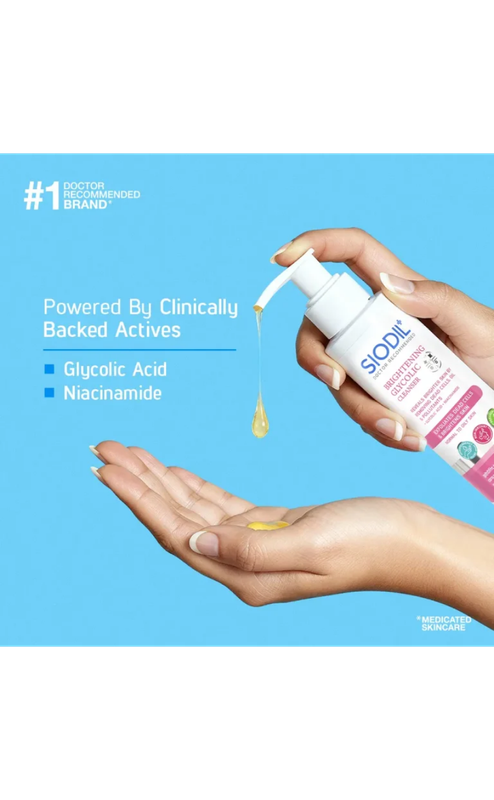SIODIL Brightening Glycolic Cleanser 100ml - Image 3