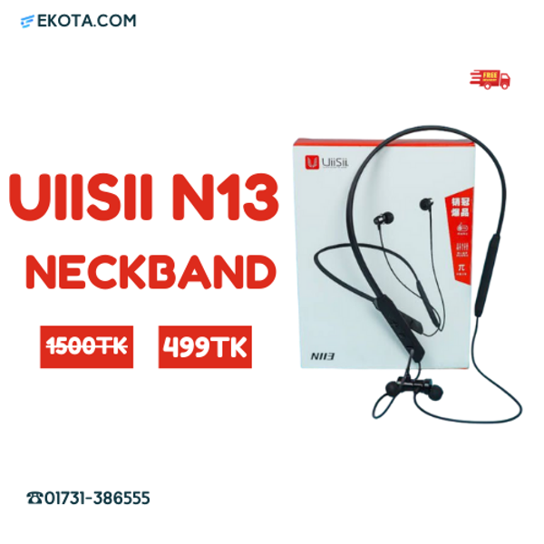 UiiSii N13 Bluetooth Neckband Earphone