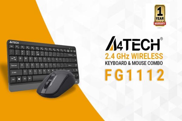 A4TECH FG1112 Wireless Keyboard Mouse Combo