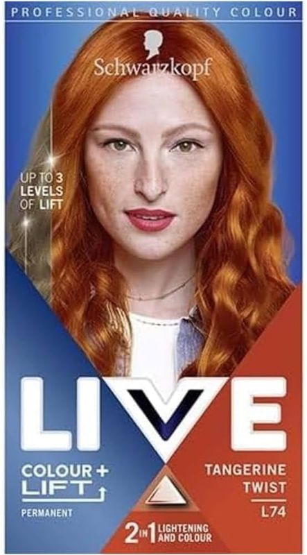 Schwarzkopf Live Intense Permanent Colour L74 Tangerine Twist
