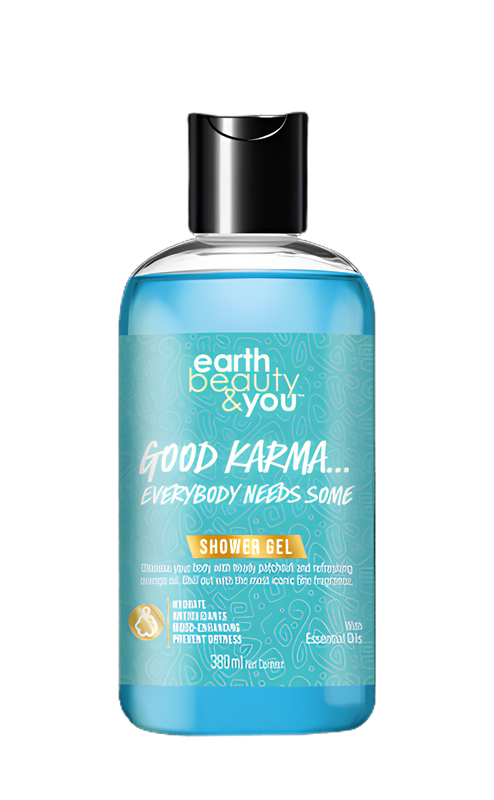 Earth Beauty & You Shower Gel Good Karma-380ml - Image 1