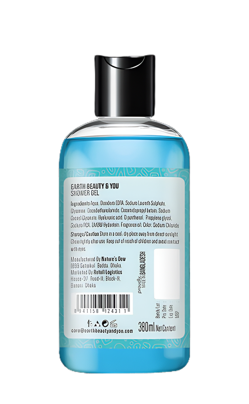 Earth Beauty & You Shower Gel Good Karma-380ml - Image 4