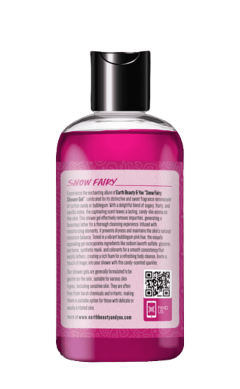 Earth Beauty & You Shower Gel Snow Fairy -380 ml - Image 3