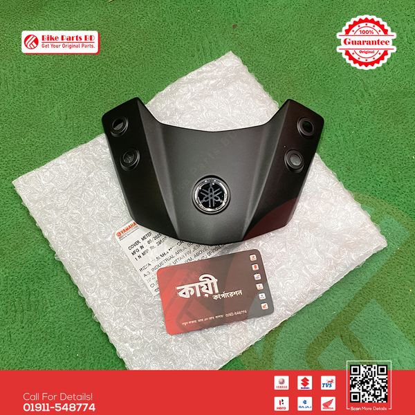Visor Glass (Meter Cover) for Yamaha FZS V4 bike.