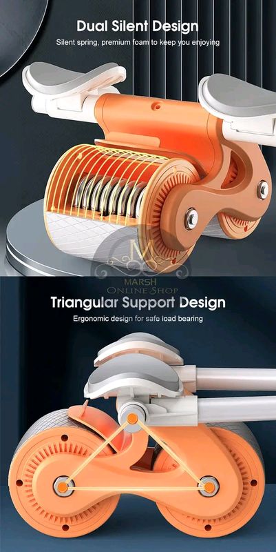 💥Outtobe Abdominal Roller Ab Wheel Roller Automatic Rebound Ab Roller Wheel - Image 11