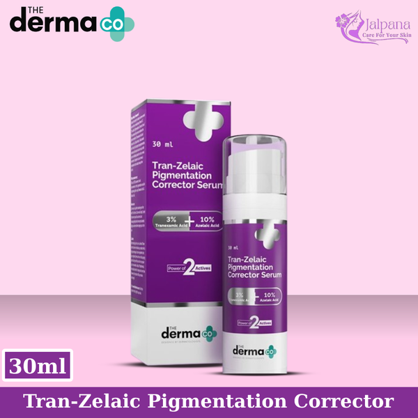 The Derma Co Tran-Zelaic Pigmentation Corrector Serum with Tranexamic Acid & Azelaic Acid - 30ml