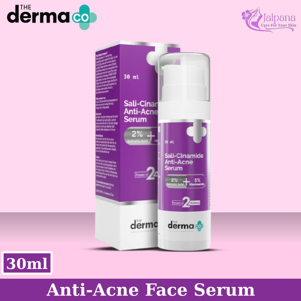 The Derma Co Sali-Cinamide Anti-Acne Serum with 2% Salicylic Acid & 5% Niacinamide - 30ml