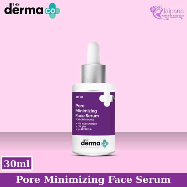 The Derma Co Pore Minimizing Face Serum with 4% Niacinamide, 5% PHA and p-REFINYL® - 30 ml