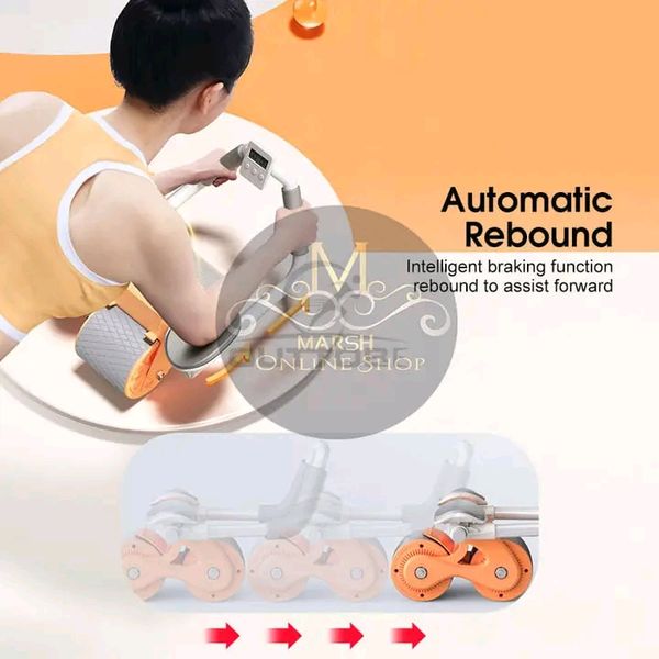 💥Outtobe Abdominal Roller Ab Wheel Roller Automatic Rebound Ab Roller Wheel - Image 6