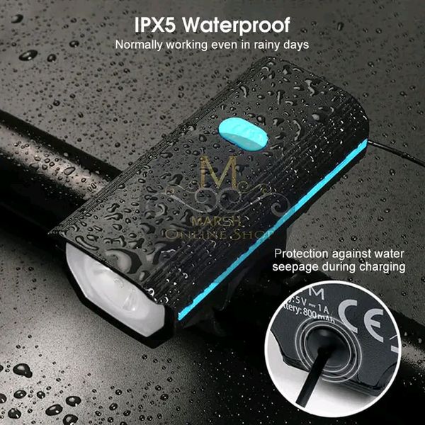 💥Outtobe Bicycle Lamp Headlight Multi-Function 2-In-1 Headlight With Speaker - Image 6