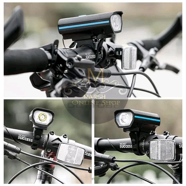 💥Outtobe Bicycle Lamp Headlight Multi-Function 2-In-1 Headlight With Speaker - Image 7