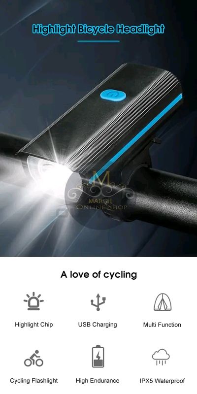 💥Outtobe Bicycle Lamp Headlight Multi-Function 2-In-1 Headlight With Speaker - Image 8