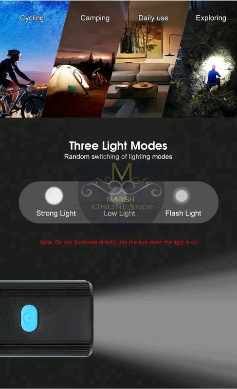 💥Outtobe Bicycle Lamp Headlight Multi-Function 2-In-1 Headlight With Speaker - Image 9