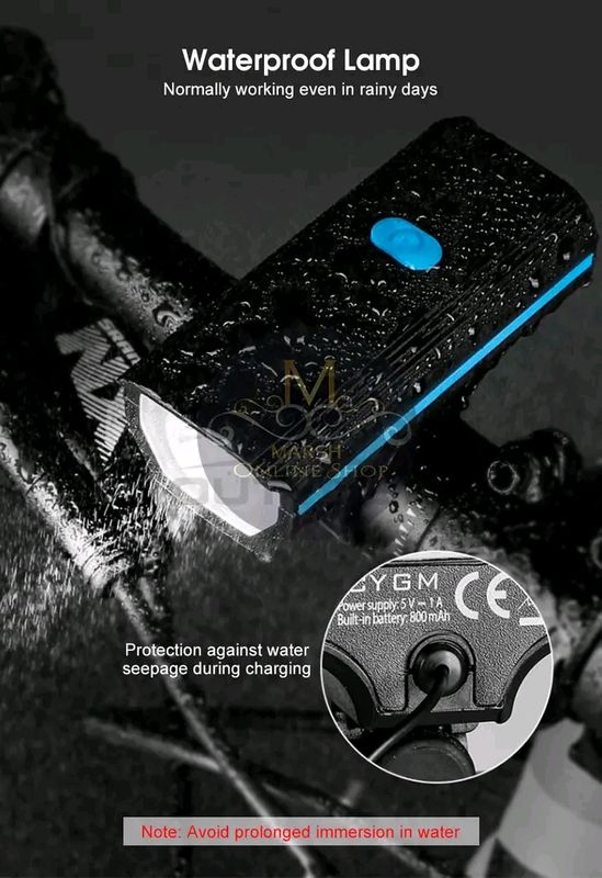 💥Outtobe Bicycle Lamp Headlight Multi-Function 2-In-1 Headlight With Speaker - Image 10