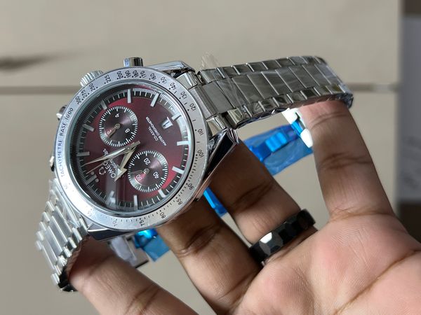 OMEGA SPEEDMASTER 57 CHAIN RED DIAL