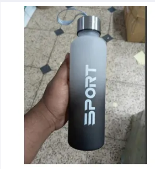 Sports Water Bottle 500ml Durable Premium Plastic Leakproof Portable for Travel Sports and Office Use