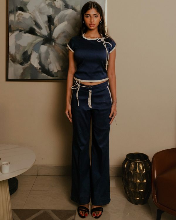 Navy Quiet Luxe Set