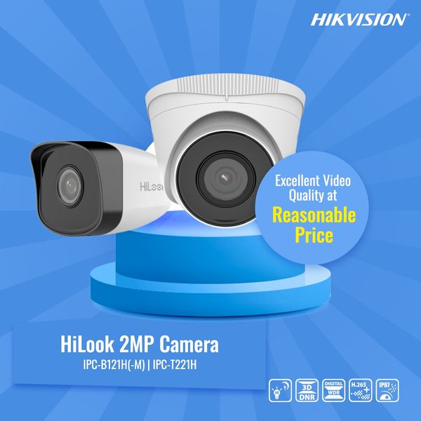 HiLook 2MP Network Camera Model: IPC-T221H